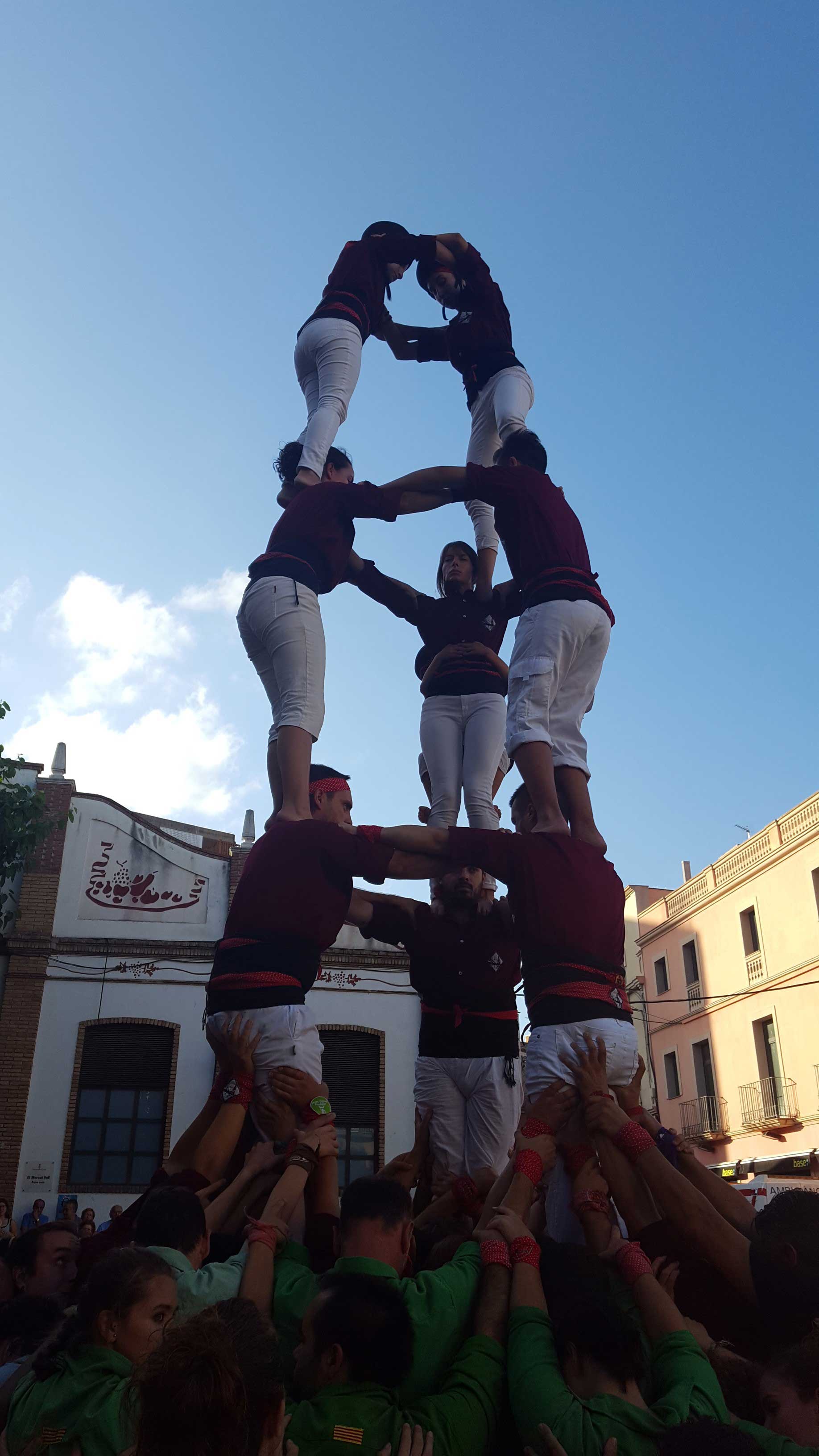 Segon id3d6 dels Castellers de Tortosa